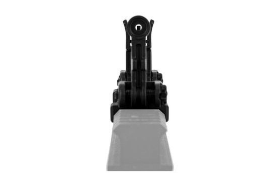 Griffin Armament Micro Modular M2 Sight Deployment System features an A2 style front sight and rear aperture.